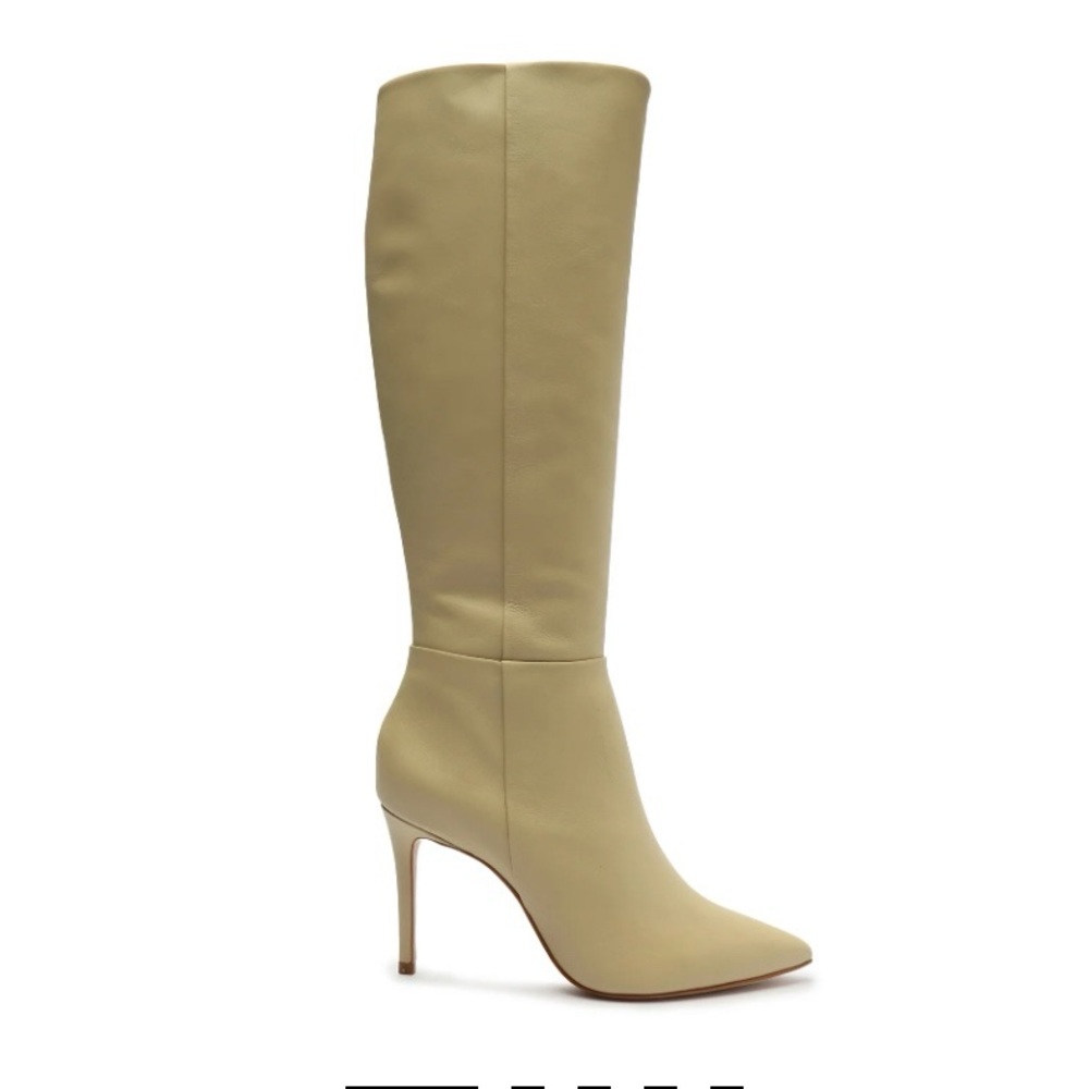 Schutz Magali Up Leather Boot